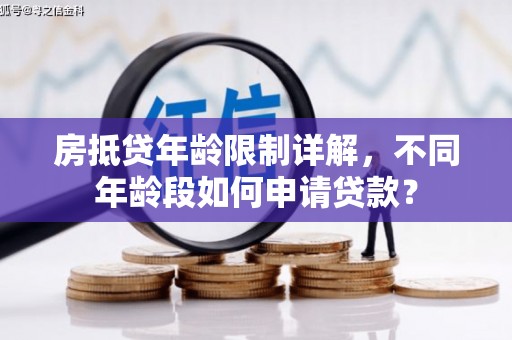 东湖房抵贷年龄限制详解，不同年龄段如何申请贷款？