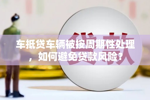 武清车抵贷车辆被按周期性处理，如何避免贷款风险？