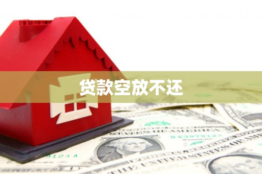 郊区贷款空放不还